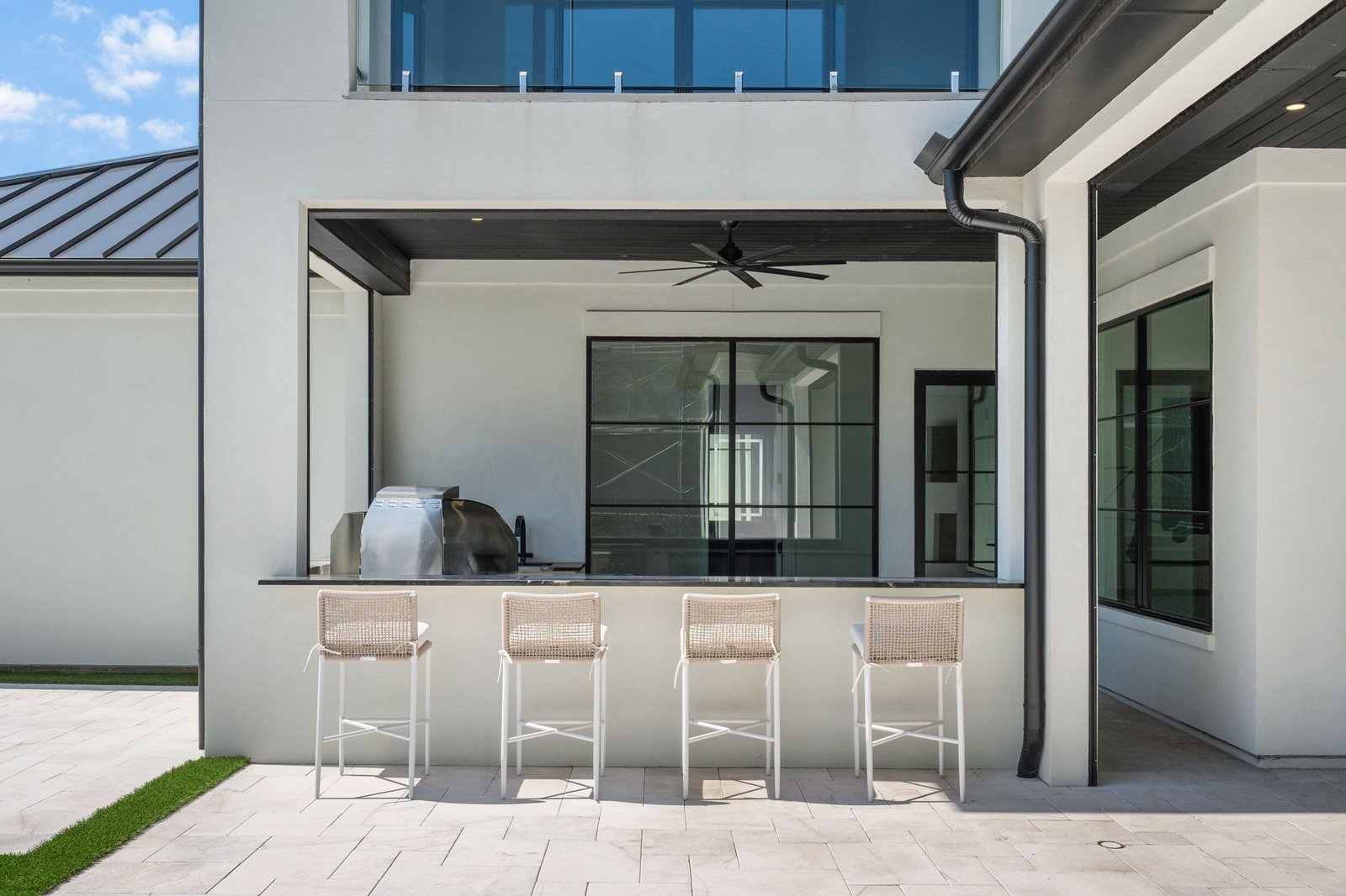 Completed Balfour Court custom home by Gutman Custom Homes