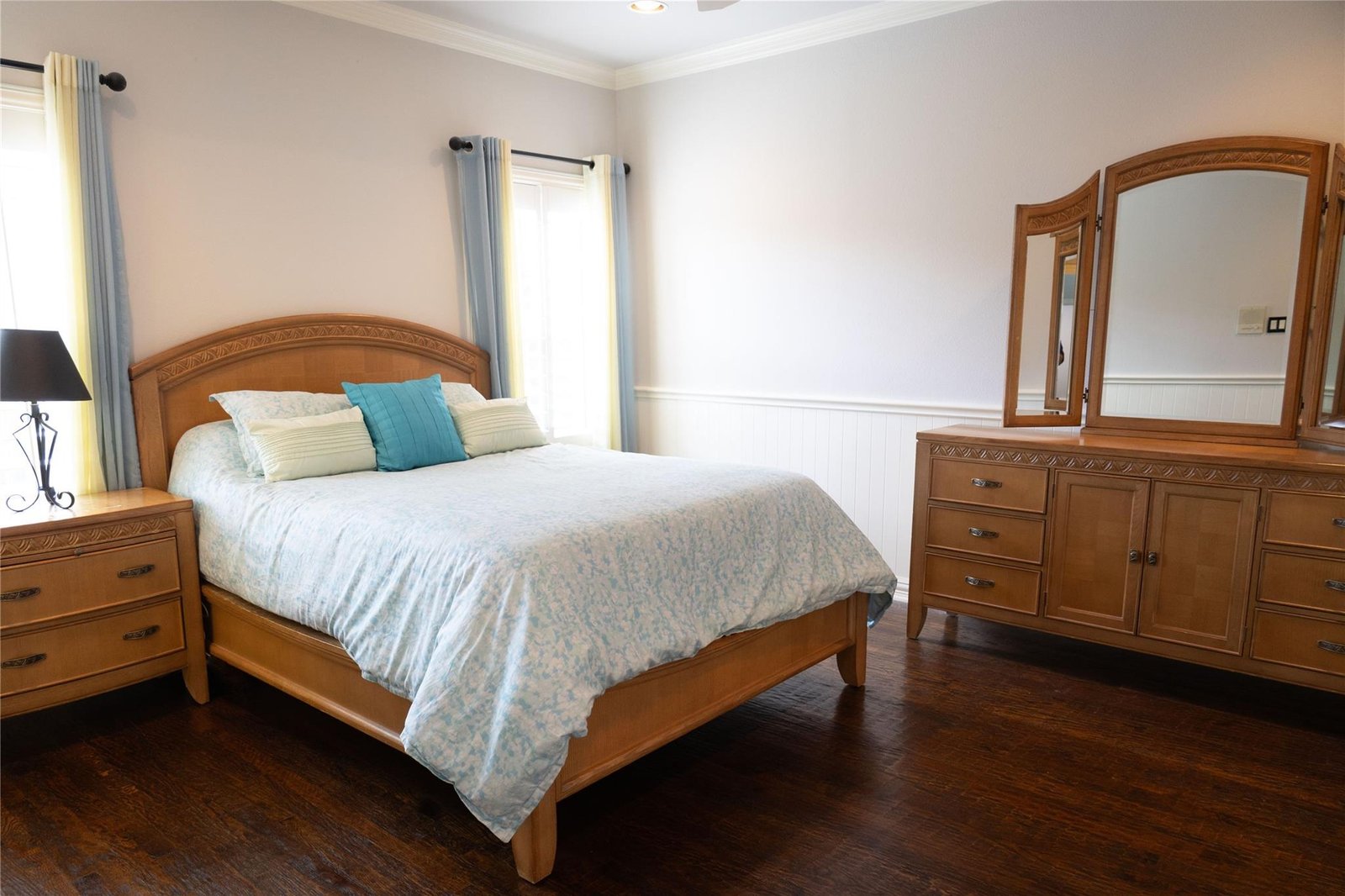 Before the Plano whole-home remodel: original interior finishes